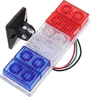 GANAZONO Motorcycle Modified Light Led Tail Light Strobe Rear Lamp for Motorbike Easy Install Night Riding Safety