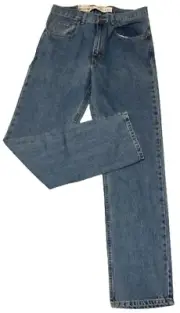 Arizona Jeans Men's 32x34 Original Straight Tapered Bleach Stonewash Denim NWT