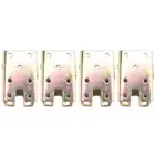 4Pcs Legs Bed Support Brackets Foldable Furniture Leg Feet7039