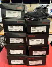 WOMENS DEXTER PRO BOA DEXLITE BOWLING SHOES - BLACK/LEOPARD - RH SIZE 5 1/2