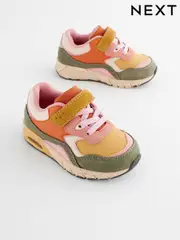 Multi Elastic Lace Chunky Trainers (K72626) | $50 - $55
