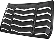 Compatible for Honda Civic Sedan 2016-2020 10th Gen/Civic Car Rear Window Louver Top Wing Spoiler Racing Style Windshield Sun Shade Blinds