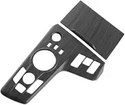 MCMATUTKEQ Peach Wood Car Center Console Gear Shift Box Cup Holder Panel Cover Trim Fit for Kia Sportage NQ5 2022 2023