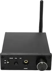 Wireless Audio Power Amplifier, 5.1 Decoder, with 3.5 Headphone Jack, Dual Port, Support DSD Bitstream Digital Encoding