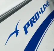 PRO LINE BOAT SIDE DECALS EMBLEM RAISED DOMED 3D