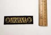 Nirvana Band Logo | Embroidery Patch | Sew & Iron On