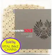 SRAM XX1 Chain 12 speed - Gold