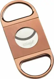 Davidoff Two Finger Double Guillotine Cutter, Rose Gold, 117477, New In Box