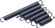 Dual Hook Tension Spring,5 Pcs Wire Diameter 1.2mm Tension Spring with Hooks Small Steel Extension Spring Outer Diameter 8mm Length 30-60mm (Color : 1.2 X 8 X 40mm, Size : One Size)