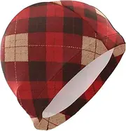 Red and Black Checkerboard women swim for Unisex Adults Short Hair waterproof caps for swimming Hair Protection and Drag Reduction gorro de natación para hombre