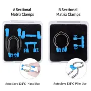 Dental Sectional Matrix Clip Matrices Clamps Tinas Ring Wedges Band Retain 121℃