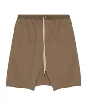 Rick Owens DRKSHDW Drawstring Pod Shorts M brown