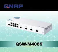 在飛比找Yahoo!奇摩拍賣優惠-@電子街3C特賣會@全新 QNAP 威聯通 QSW-M408