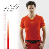 在飛比找樂天市場購物網優惠-SANTO win-fit 微氣候運動衫-世足紅