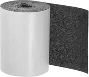 uxcell Linen Repair Patches 3"x118" Self-Adhesive Fine Linen Couch Fabric Patches Tape for Furniture Upholstery Sofa Clothing, Black