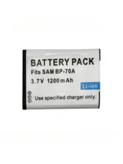 BP-70A BP70A Camera Battery for Samsung ES65 ES67 ES70 ES71 PL100 PL101 PL120