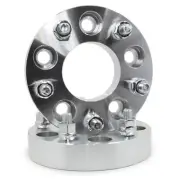 2 Wheel Spacers Adapters 5x4.5 To 5x4.75 | 1.25" Thick | 5x114.3 To 5x120.7