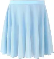 [SPFASZEIV] Ballet Skirt Women Pull On Toddler Ballet Skirts for Girls Elastic Mesh Adult Ballerina Dance Skirt