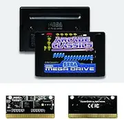 Royal Retro Arcade Classics - USA Label Flashkit MD Electroless Gold PCB Card for Sega Genesis Megadrive Video Game Console (Region-Free)