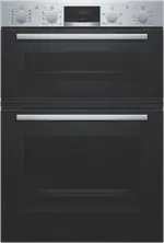 Bosch Series 4 60cm Multifunction Double Oven - Stainless Steel