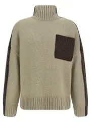 [J.W. Anderson] J. W. Anderson-Two Tone Patch Pocket Maglioni Multicolor-Donna XS