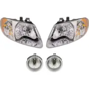 Auto Light Kit For 2005-2007 Dodge Grand Caravan Driver and Passenger Side