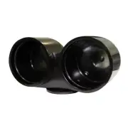 Dual Gauge Billet Aluminium Holder Cup / Pod Black suit 60mm / 52mm Twin Double