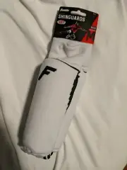 Franklin Sports Sock R Soccer Shin Guards White Size Medium Removable Shin Guard