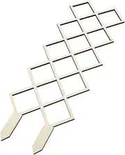 TOYANDONA Wooden Plant Support Rack for Indoor Gardens Durable Trellis for Climbing Vines Orchids and Tomatoes Easy to Assemble DIY Friendly Design Reliable Support for Potted Plants