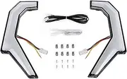 Yurefax Front Fang Accent Lights Kit, Signature Light With LED Turn Signal, for Polaris, RZR XP 4 1000/RZR 900 XC 900S Parts Motorcycle Indicator Light
