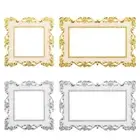 Double Resin Wall Sticker Home Decor Surround Socket Frame Light Switch Cover