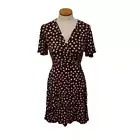 Stitch Fix | 41 Hawthorn Elissa Knit Surplice Dress Burgundy Size M NWT