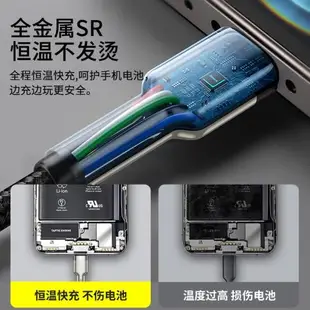 倍思適用蘋果14數據線iphone13充電線12promax快充11手機xs加長2米車載手機7充電線6s器8plus閃充X沖電短便攜