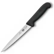 Victorinox Filleting 20cm Knife With Flexible Blade - Black Fibrox 5.3703.20