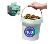 Repurpose 3 Gallon Compostable Small Bin Trash Bags, 800 Bags