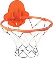 Basketball Hoop - 32cm Silent Basketball Dribbling Hoop | Noiseless Bouncing, Wall-Mounted Toddler Outdoor Toys for Kids