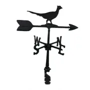 24" Roof Mount Weathervane Black PHEASANT Arrow Directionals New