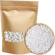 Mini White Rocks Stones Decorative Pebbles Vase Fillers Succulents Cactus Bonsai DIY Plant Rocks Garden Outdoor Indoor Gravel for Aquarium, Fish Tank, Terrarium, Fairy Gardening, Top Dressing 2.2-lbs