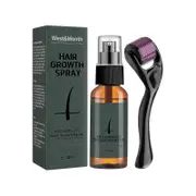 Elrachen Men's Beard Growth Roller Kit Men's Beard Growth Oil Nourishing Enhancer