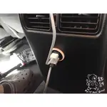 銳訓汽車配件-台南麻豆店 NISSAN BIG TIIDA 車美仕USB充電 圓型盲塞式USB 藍光雙孔USB 充電橘光