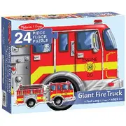 Melissa & Doug Giant Floor Puzzle Firetruck