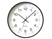 KATOMOKU plywood wall clock 4 km-61BRC Brown radio clock continuous second hand