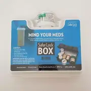 Safer Lock Box Keep Your Medicine Safe With 4 Digit Combination Lock Cap SEALED
