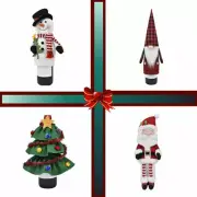 St. Nicholas Square Christmas Wine Bottle Covers YOUR CHOICE! New