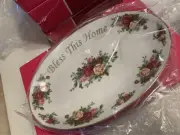 Royal Albert Bless this home 2 piece set