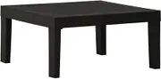 Grey Outdoor Table: Patio, Garden, Dinning, Round, Foldable & Dining - 65x65x33 cm