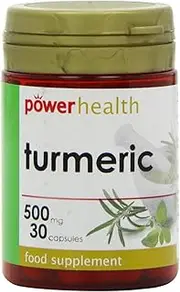 Power Health 500mg Tumeric - Pack of 30 Capsules
