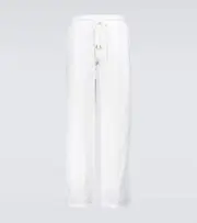 [Vilebrequin] Vilebrequin Linen drawstring pants UK 38 white