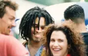 Lenny Kravitz and Wendy Melvoin backstage Werchter Festival Wercht- Old Photo 1