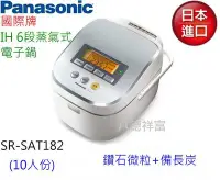 在飛比找Yahoo!奇摩拍賣優惠-祥富家電 日本原裝進口 Panasonic 國際牌IH 6段